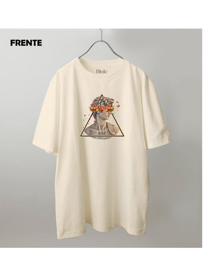 Imagen Camiseta Oversized Premium Unisex David Floresciente Vainilla