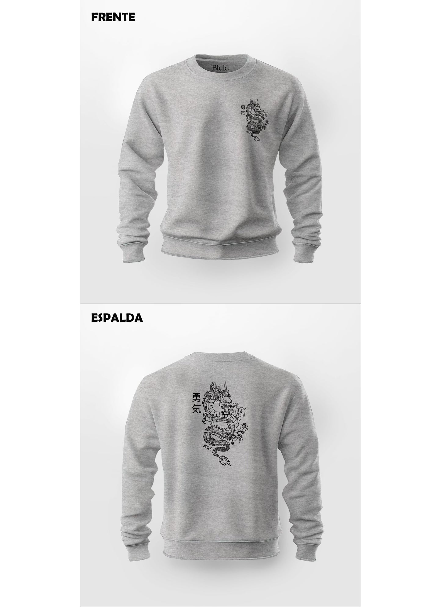 Imagen Buso Dragon One Line Gris Jaspe
